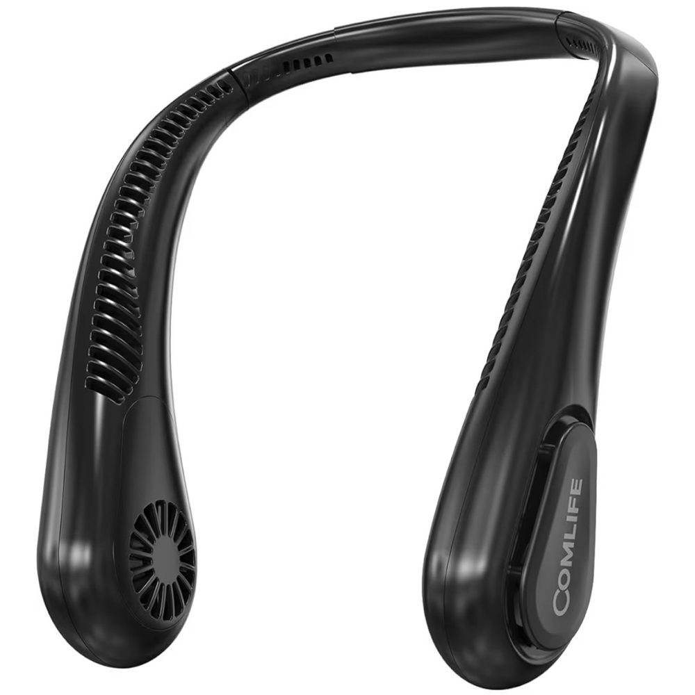 Portable Black Neck Fan